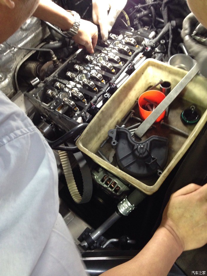 【图】新车3600公里,气门盖下面的什么液压杆