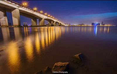 又穿裤实在受忍几分钟拍4张赶紧撤温州桥机位方向适合拍日出夜景就去