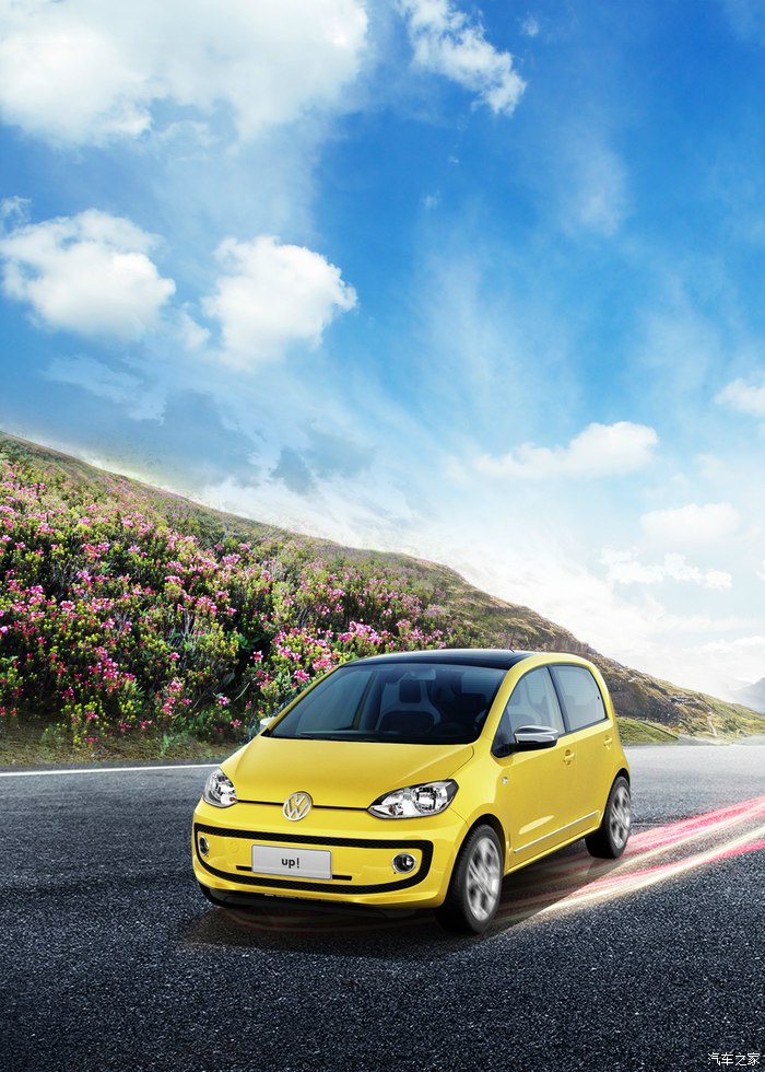 车如初夏,我的mini dream car 大众汽车up高清图片