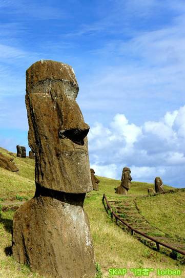 SKAP之旅---摩艾石像的工厂---复活节岛_自驾游论坛_手机汽车之家