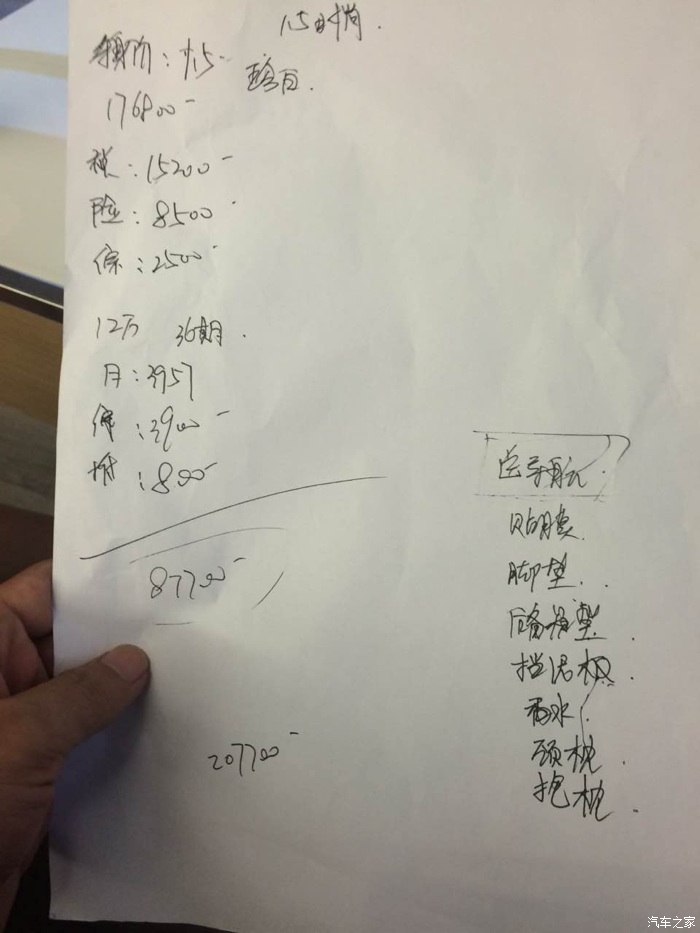 【图】4s店收综合服务费2500,贷款服务费390