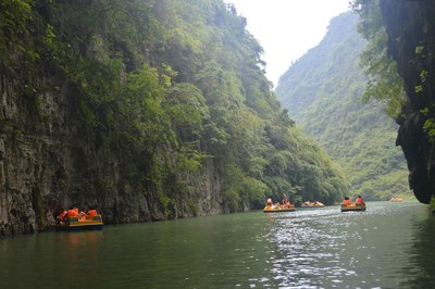 柳州市融安县大良镇石门仙湖风景区一日游