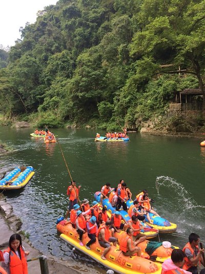 【株洲车友会】郴州资兴东江湖漂流记.