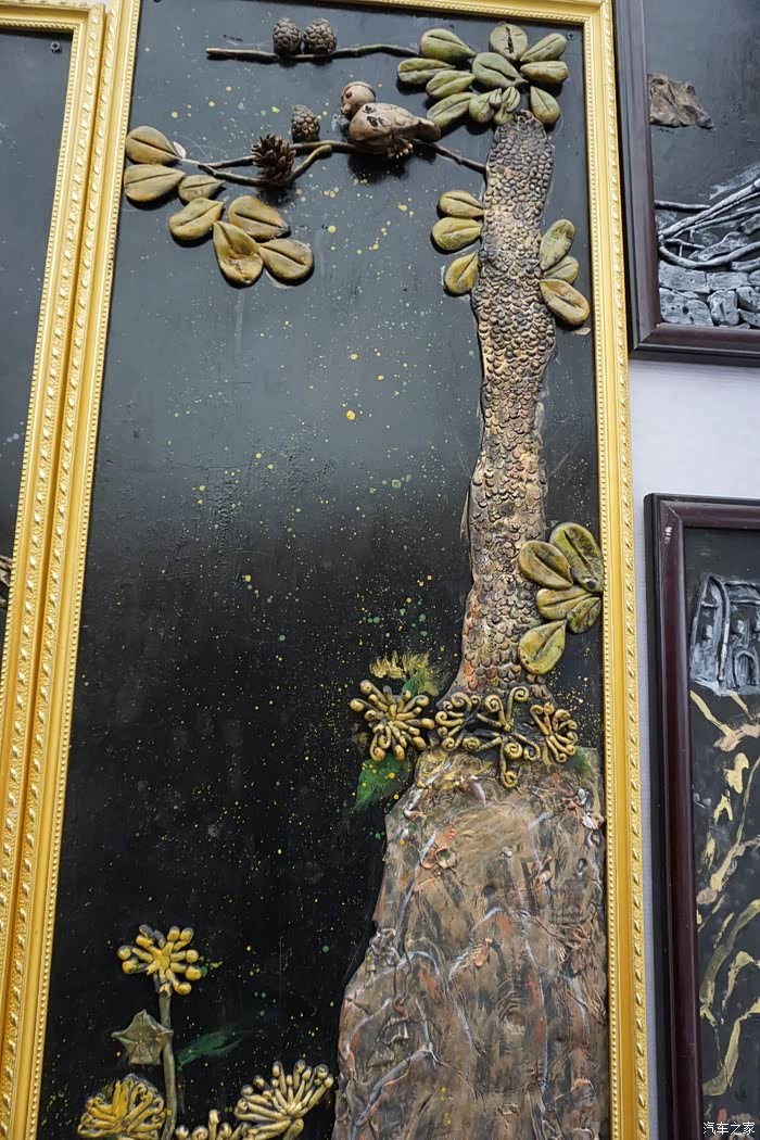 欣赏粘土做的长城别有一番雄伟的感觉