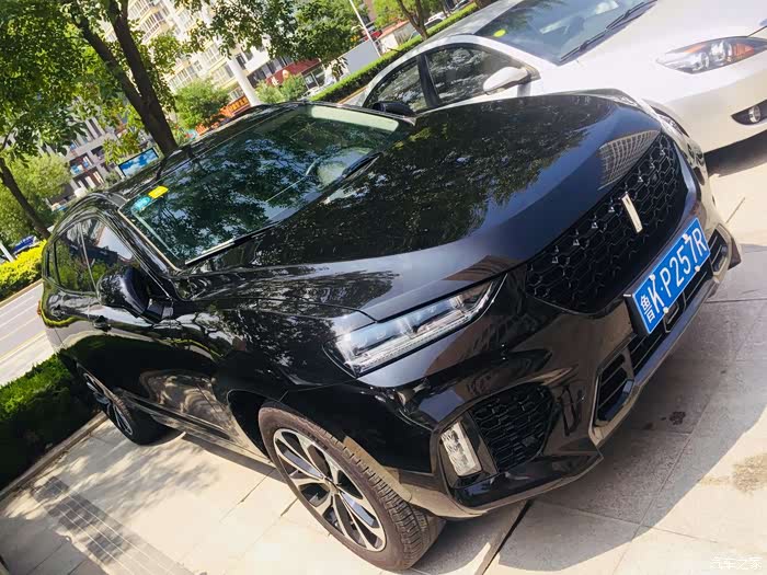 10000公里二保遇新款vv7p8上图对比