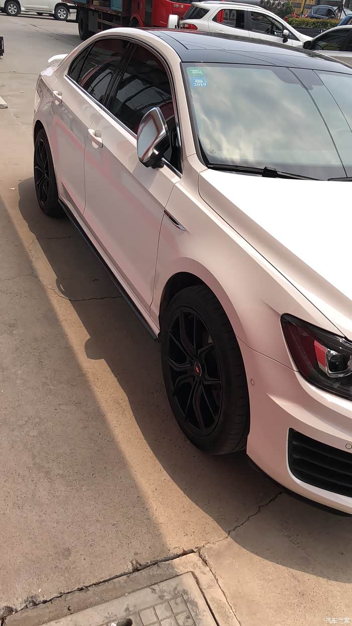 炙热红凌渡gts轻度改装秀