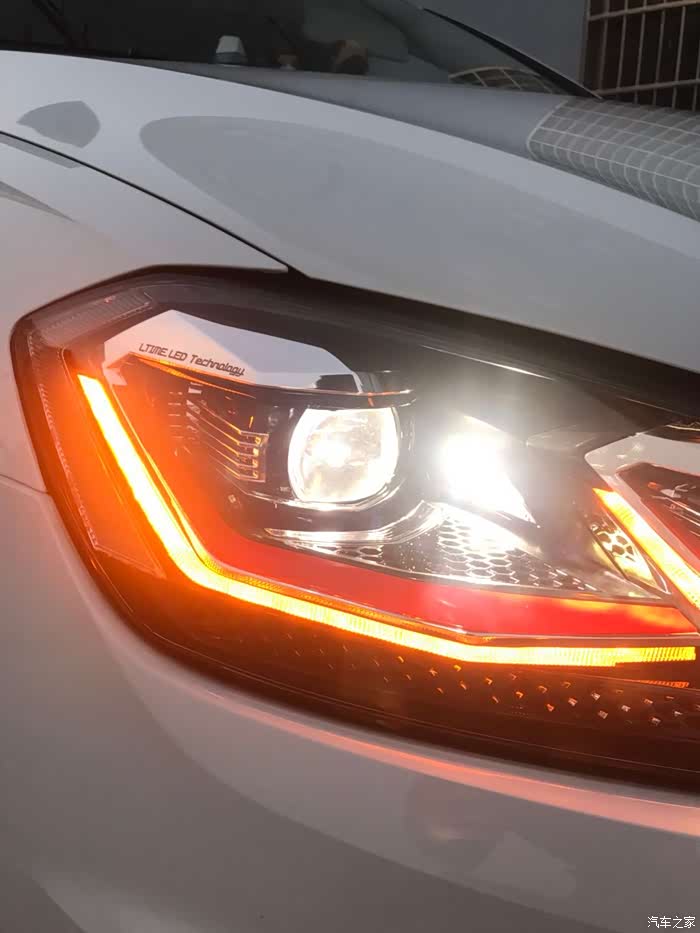 高75车规级全led大灯荷鲁斯之眼第二帖灯光效果篇