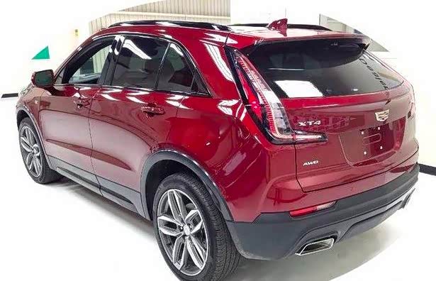 凯迪拉克xt4红色到店实拍(有图有真相)