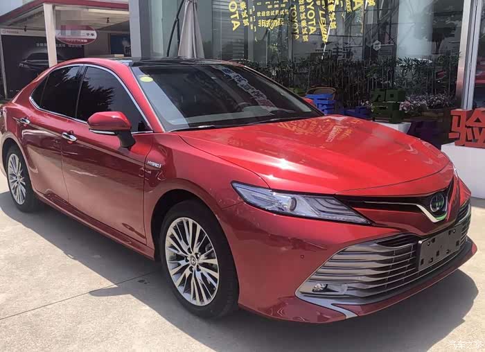 老婆喜欢就好,珊瑚红凯美瑞提车分享