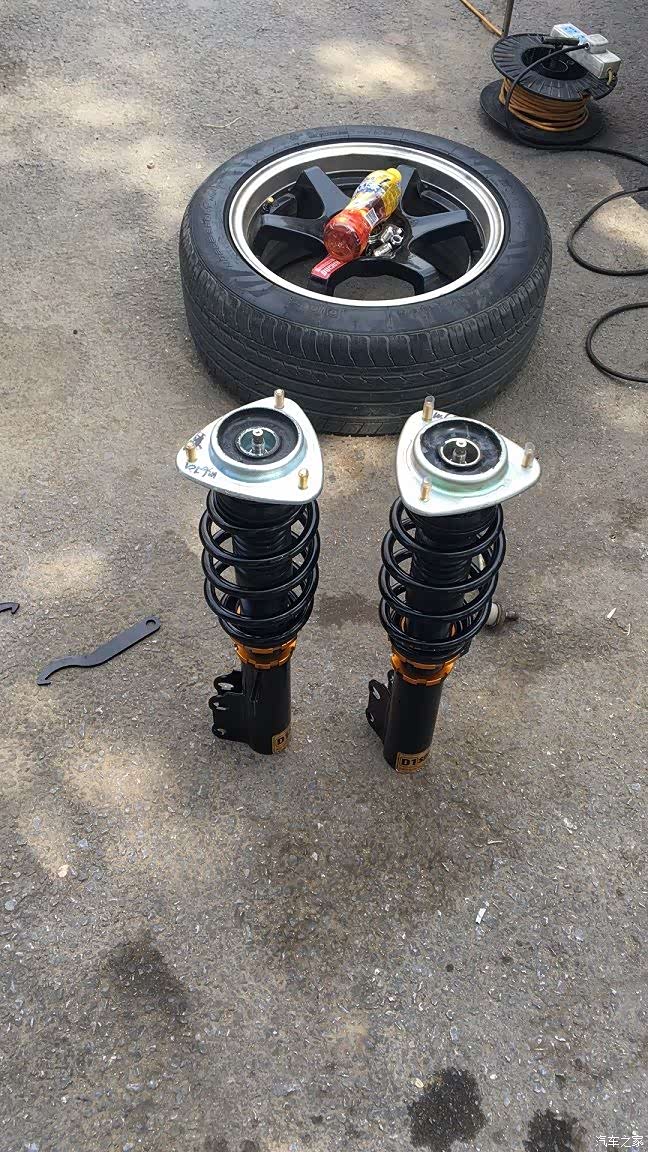 简单易懂的宏光s改装绞牙避震教程