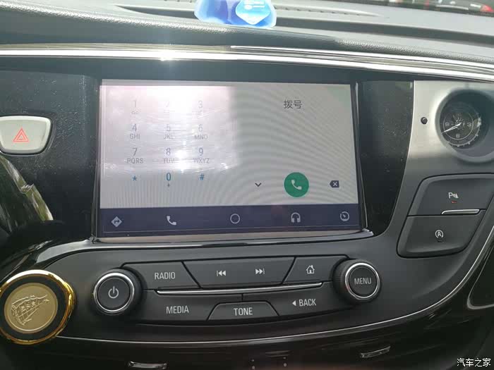 昂科威18款20T精英安卓手机映射成功