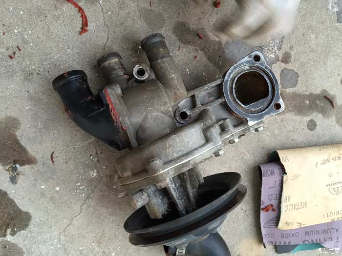 普桑水泵漏水修复