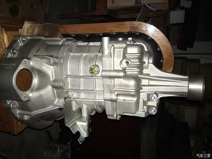 后驱车改大尾牙降转速作业!