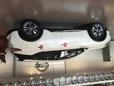 去看陆风x7/昂科威,偶遇东风日产,进去出不来!