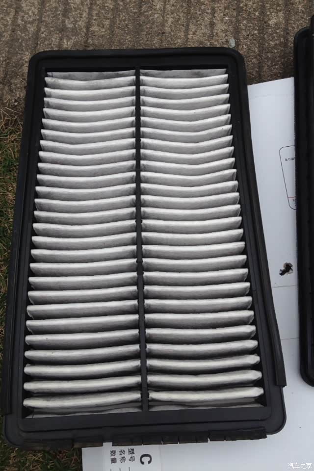 【重要提示】保养别忽略空气格,拆开取下看背面才知道脏