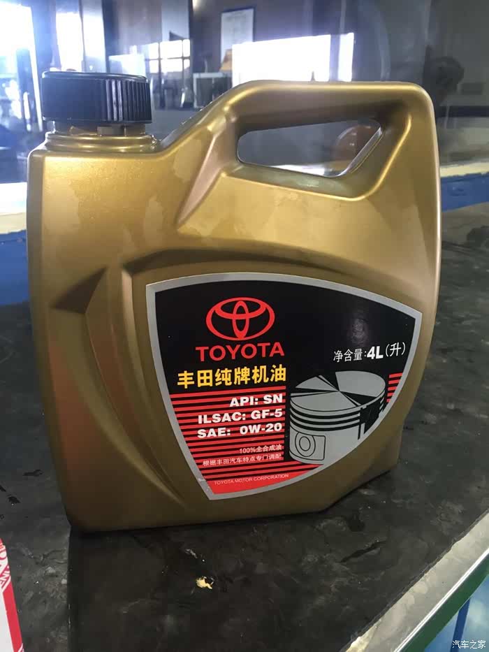 卡罗拉首保机油问题