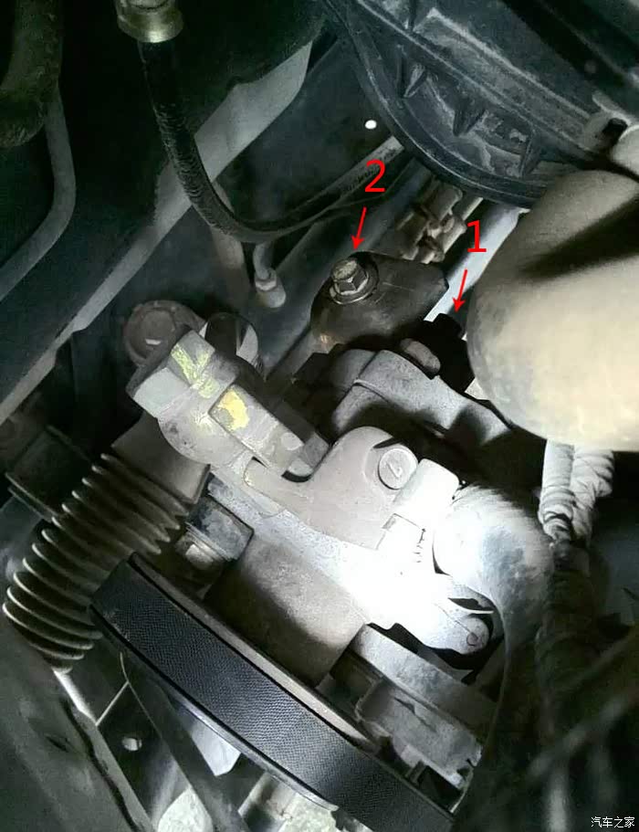 【图】求教 助力皮带怎么拆?_比亚迪f0论坛_汽车之家论坛