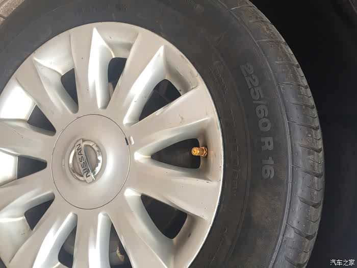 我的新天籁轮胎换成了22560r16