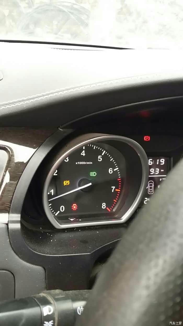 【图】请问这个黄灯亮是怎么回事,怎样才可以消_众泰t600论坛_汽车之