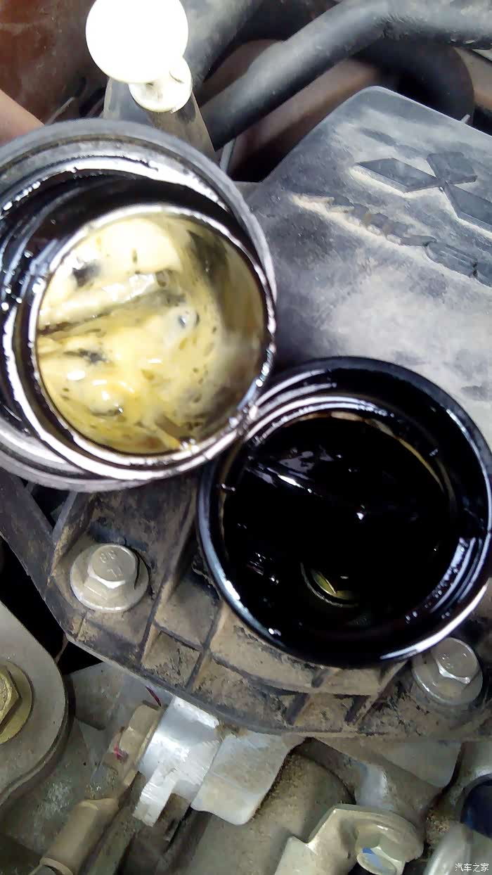 关于机油乳化问题