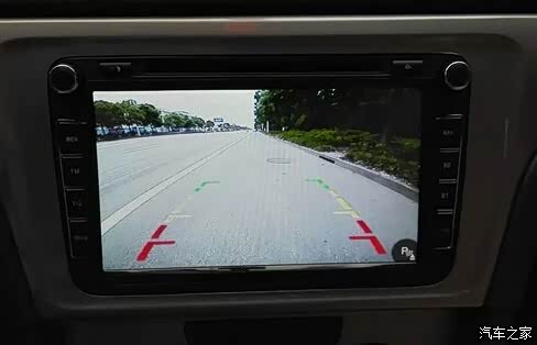 大众新朗逸倒车影像