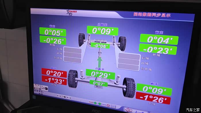 四轮定位的度和毫米怎么换算?