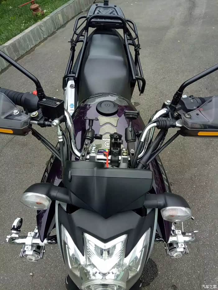 飞致250换警用加高把