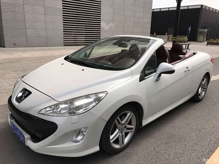 苏州自用敞篷车标致308cc109万出苏e牌照国四