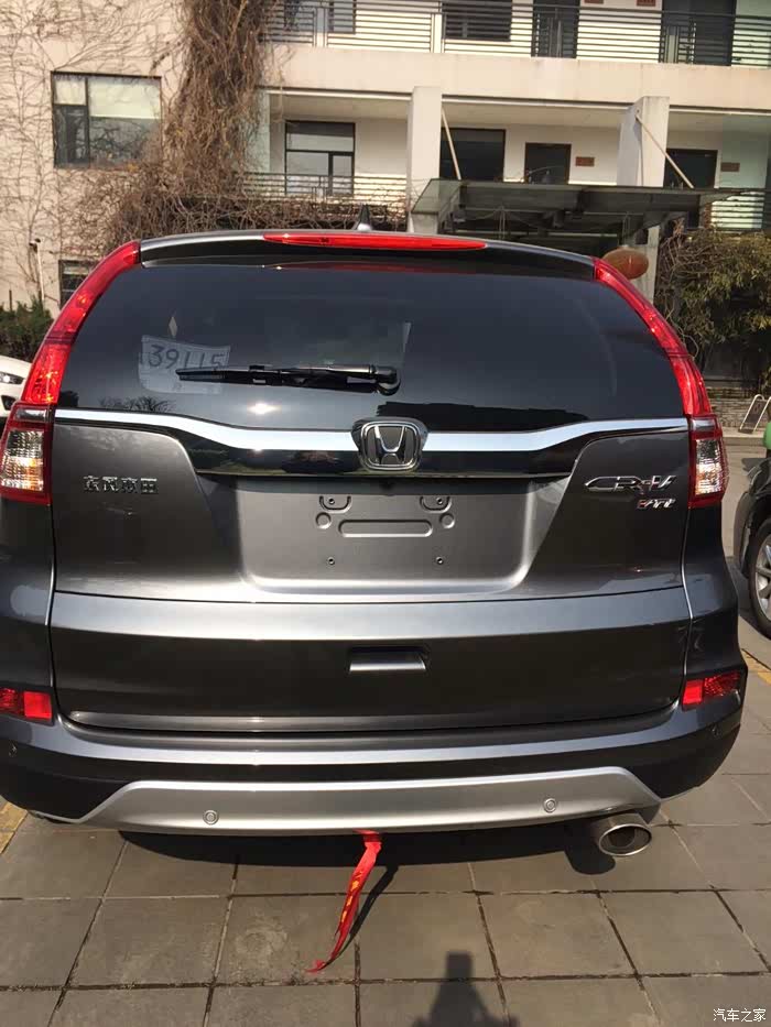 crv钛金银242提车10天交作业