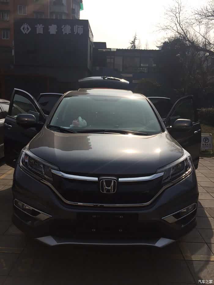 crv钛金银242提车10天交作业