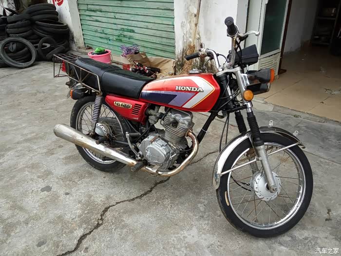 【图】本田cg125银猫,以出_本田摩托车论坛_汽车之家论坛