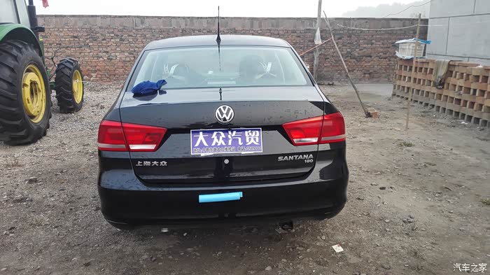 订车了尾部桑塔纳英文下面180什么意思