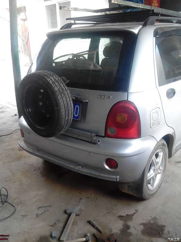 备胎架怎样安装