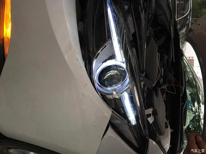 38 马自达3 axela昂克赛拉论坛 计划改龙峰大灯总成,全新原厂车灯有