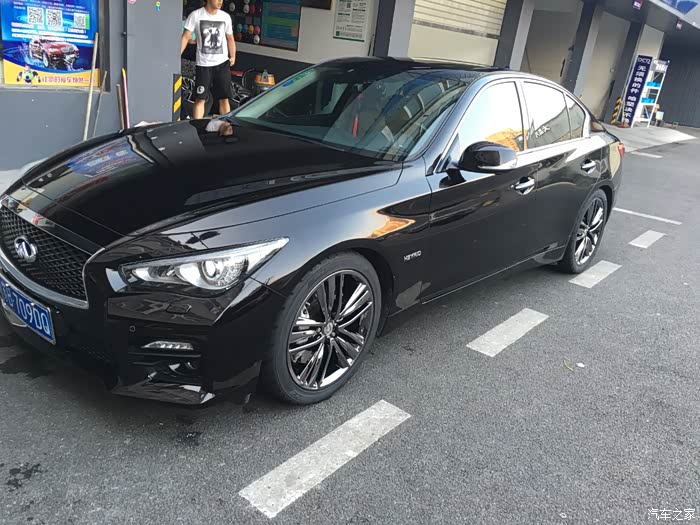【图】电镀轮毂大家看看怎么样?_英菲尼迪q50/q50l论坛_汽车之家论坛