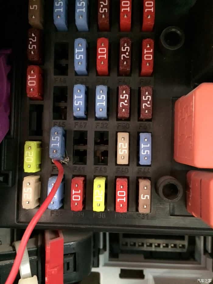 请问保险丝上的数字代表啥