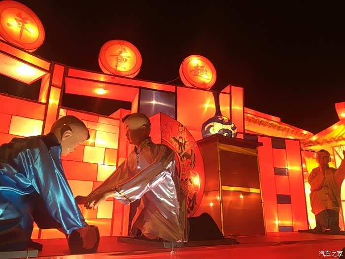 元宵节滨州中海秦皇河灯会随拍