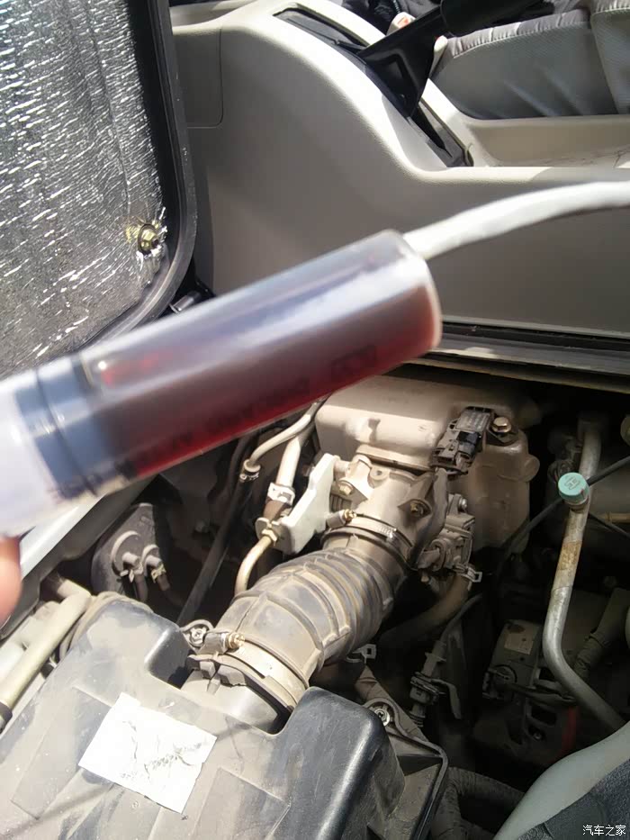 【图】自己动手抽机油_长安之星论坛_汽车之家论坛