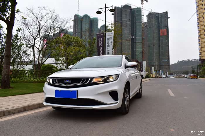 给自己的足够的信心,我的帝豪gl提车分享!