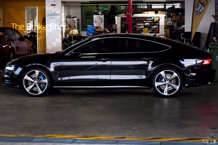 诠释黑与白的经典奥迪a7完美升级sparta刹车竞技套装