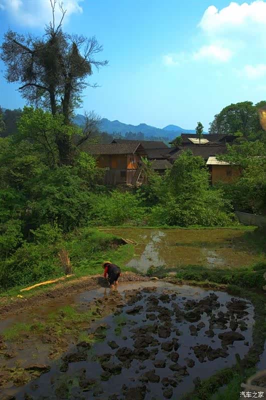 疯玩广西在山林中小憩