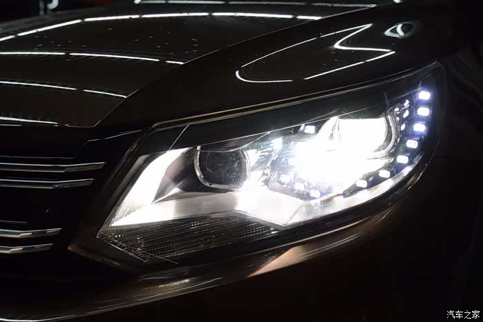 途观大灯改装长沙第二改效果远超高配总成