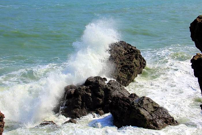 大海波瀾壯闊海島掌上明珠遊覽靈山島三