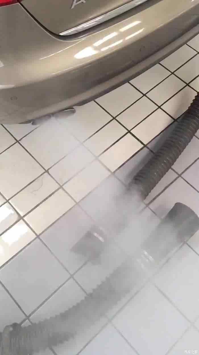 怠速五六分钟后 排气管冒白烟 问答 汽车之家