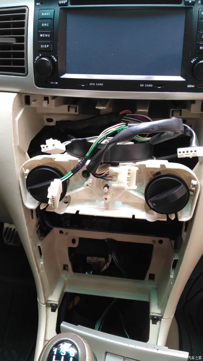 自己动手维修小三手动空调鼓风机祥细作业