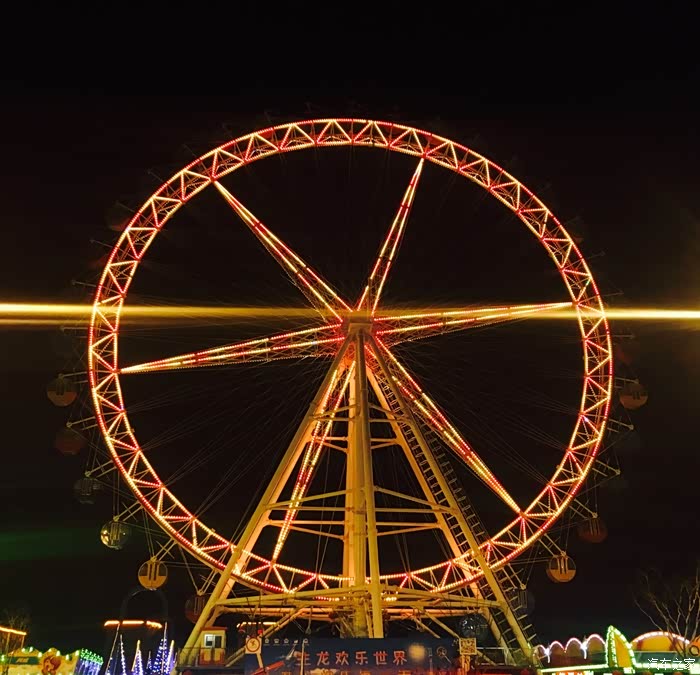 元宵节滨州中海秦皇河灯会随拍