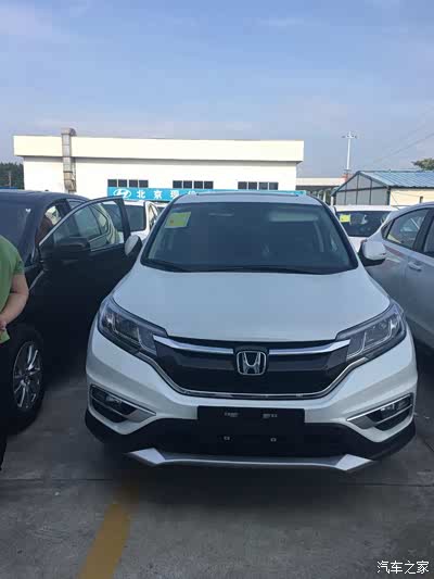 东莞提16款crv都市版彩晶黑,感觉满意