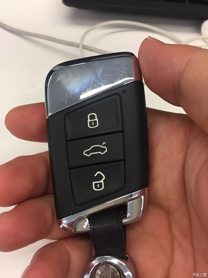 【图】b8的车钥匙会不会掉色?_迈腾论坛_汽车之家论坛
