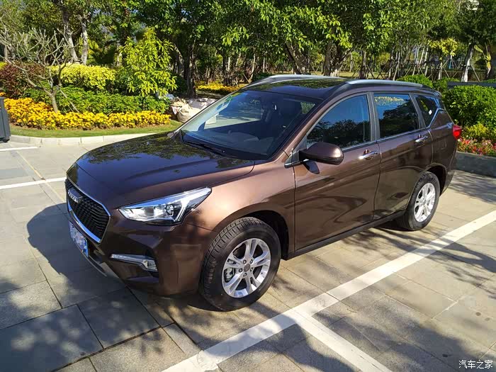 哈弗m6自精睿智棕提车发帖留念超多美图