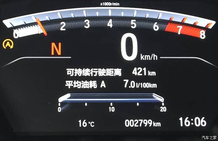 【图】混动crv冬季油耗7.7l不低啊!_本田cr-v论坛_汽车之家论坛